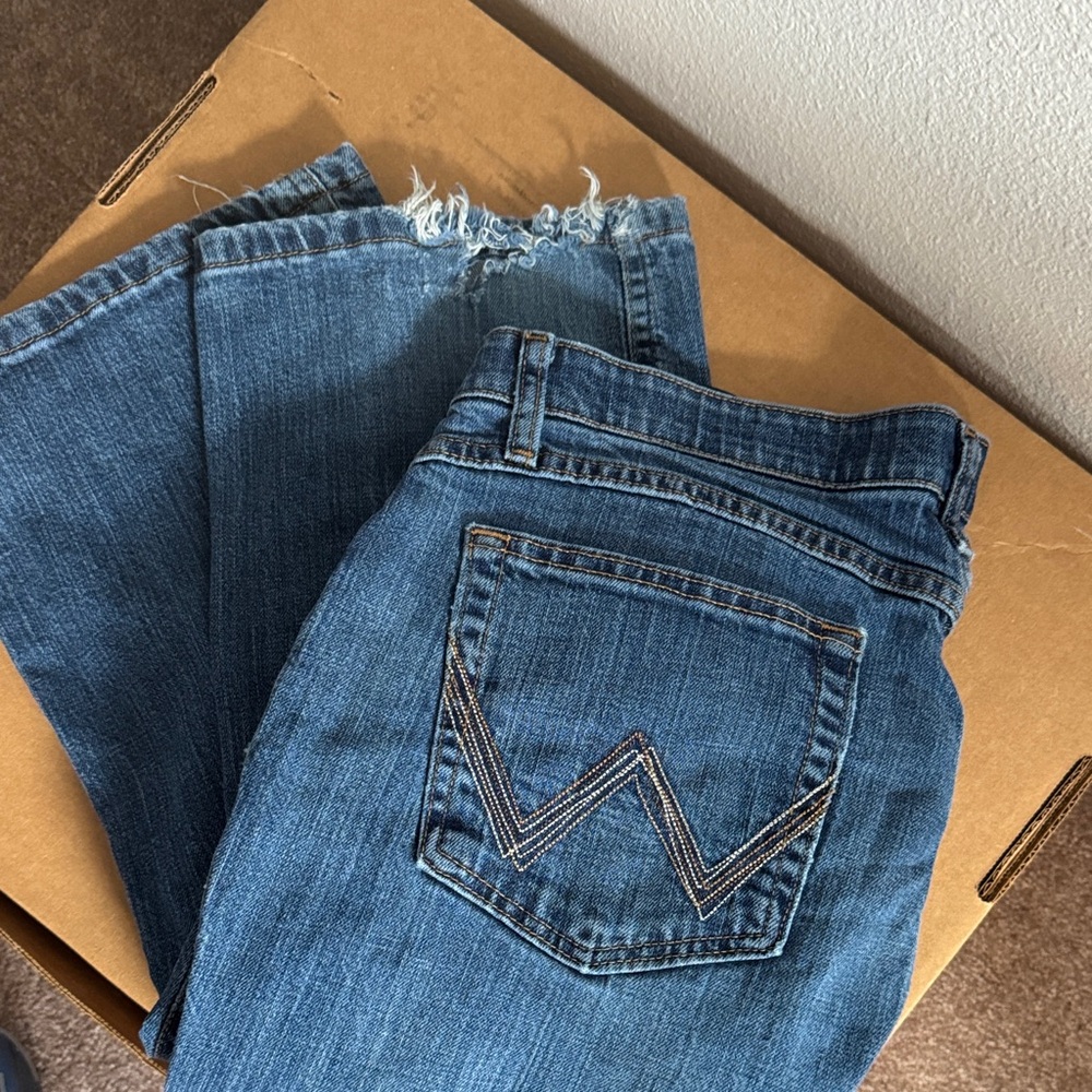 Wrangler Women's Qbaby Stretch Jeans 15/16x34